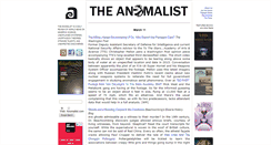 Desktop Screenshot of anomalist.com